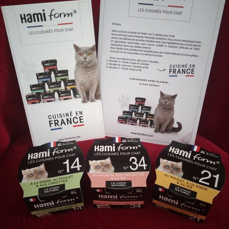 GrobelnyCharlot's tweet photo. Réception des cuisinés pour chat de chez hamiform en partenariat avec @ConsoAnimo
40 recettes à découvrir toutes sans colorants ni conservateurs 🙏
#consoanimo #testproduit #test #cat #chat #petfood #alimentationchat #pet #pets #animal #animals #hamiform #madeinfrance https://t.co/wUFs8Im5Ni