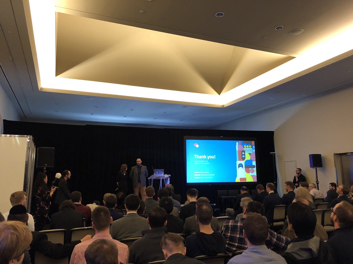agora_icu's tweet photo. Introducing #paymail

Amazing talk by the @money_button team at #CGToronto 

@Centbee @handcashapp @RelayXio @ElectrumSV 
_
@RealCoinGeek #coingeekweek #cgw #CG19 https://t.co/QWHP0CP8DK