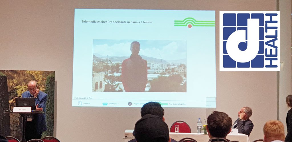 AITtomorrow2day's tweet photo. Vortrag von Mathias Zirm auf der @dHealthAustria  über die Entwicklung der Telemedizin in Österreich. Höhepunkt:  Demonstration einer telemedizinischen Behandlung eines Patienten im  Jemen.  https://t.co/KcTUaltR1w  #dHealth #dHealth19 #dHealthAustria #dHealthVienna  #docs4docs https://t.co/tHJaAhdwZF
