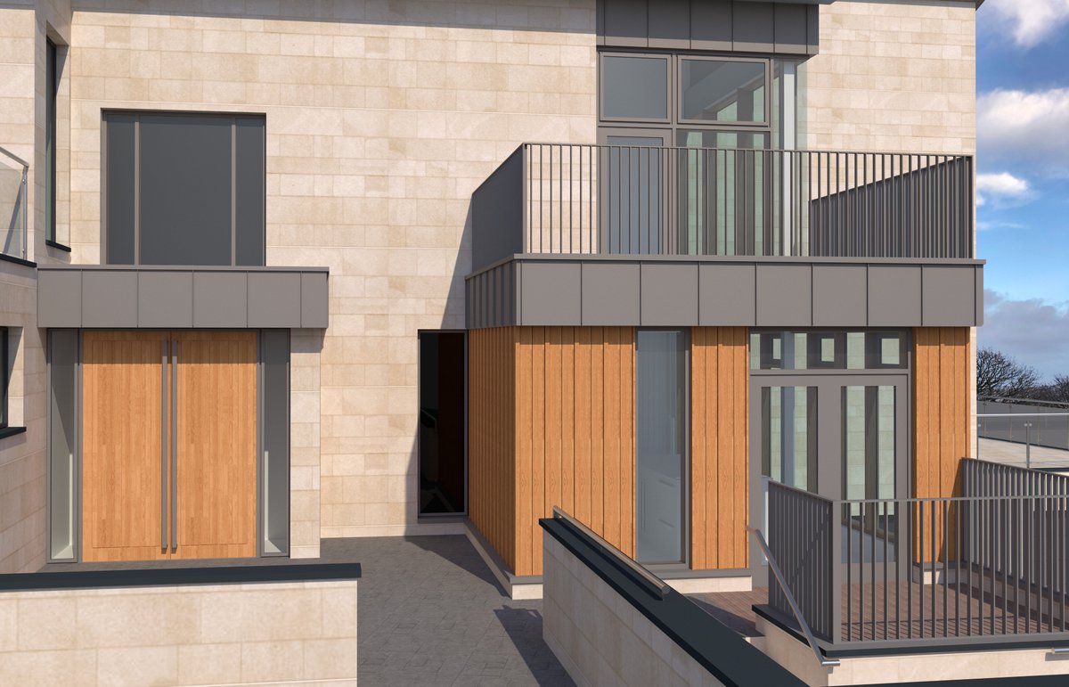 In other news, we've submitted planning for extension and alterations to an existing property on one of Edinburgh's most exclusive streets. The project includes an extended kitchen with a new high-performance hybrid glazed frontage maximising dramatic views across the city.