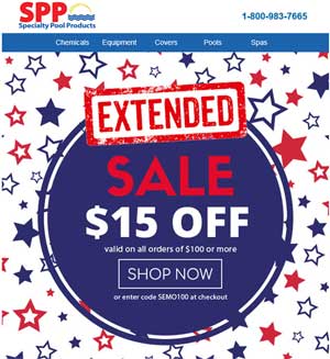 PoolProductscom's tweet photo. Memorial Day sale extended! Your pool still needs stuff! :-) https://t.co/6D7hQy9At2 https://t.co/Qp5N9ebHJZ