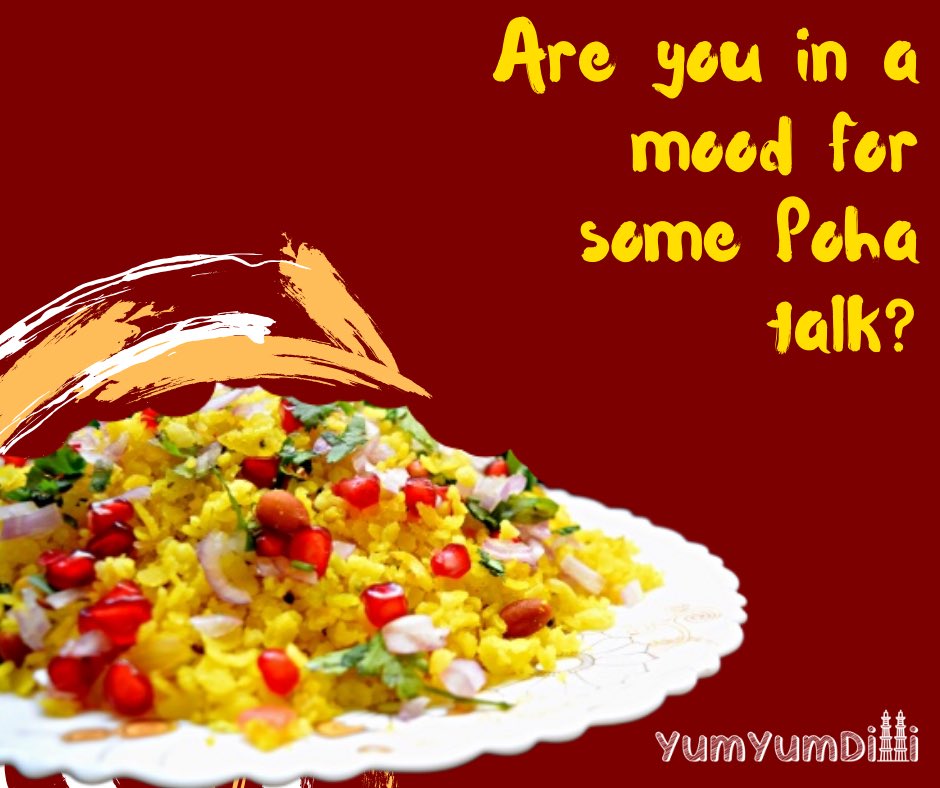 yumyumdilli's tweet photo. For your unexpected hunger pangs! 
#Poha for life🤑
#yumyumdilli https://t.co/L9Y8vu2g24
