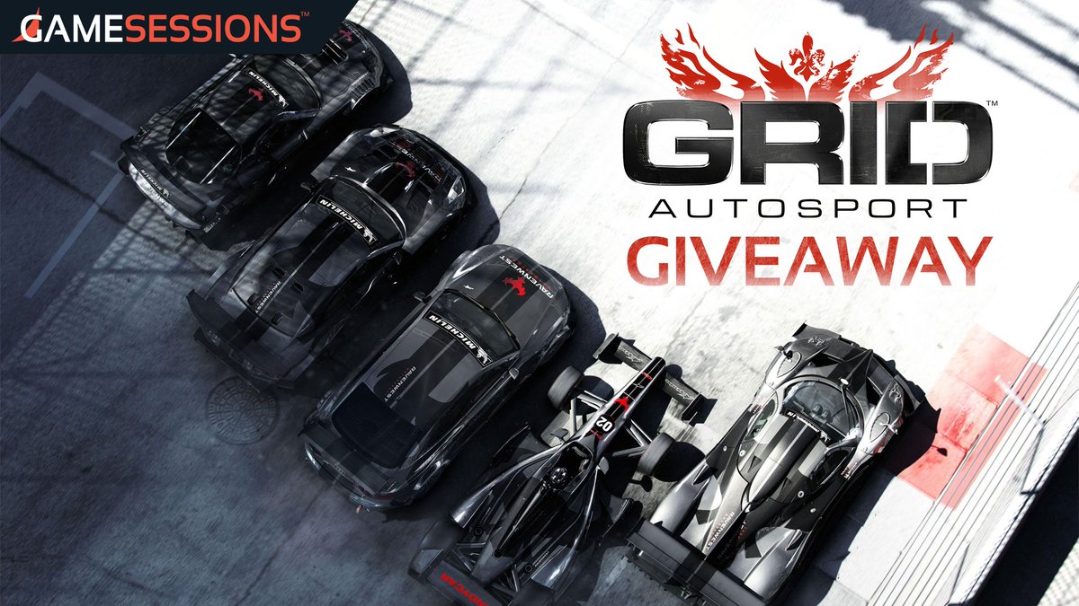 GameSessions's tweet photo. Only ONE DAY left to get your free copy of GRID Autosport! Don't miss your chance, get it while it's free: https://t.co/JikkK3jrSd #Giveaway #freegame https://t.co/N0cpNQkTkt