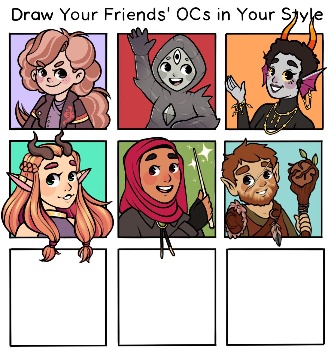 Still got 3 spots left! Any other mutuals want in on this? 
(left to right, top to bottom: @olacrevan @TheMotherCode @localjimb @naomi_visuals @Veldenmire @linterstellar_ ) 