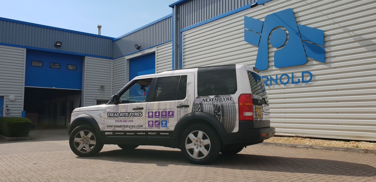 FreestyleSGLtd's tweet photo. Vehicle wrap completed yesterday for Tread Rite Tyres! #landrover #signage #signs #vehiclegraphics #vehiclewrapping #cargraphics #carwrapping #carwrap #nexen #branding #advertisement #design #installation #wrapping https://t.co/syaqEjhrlD
