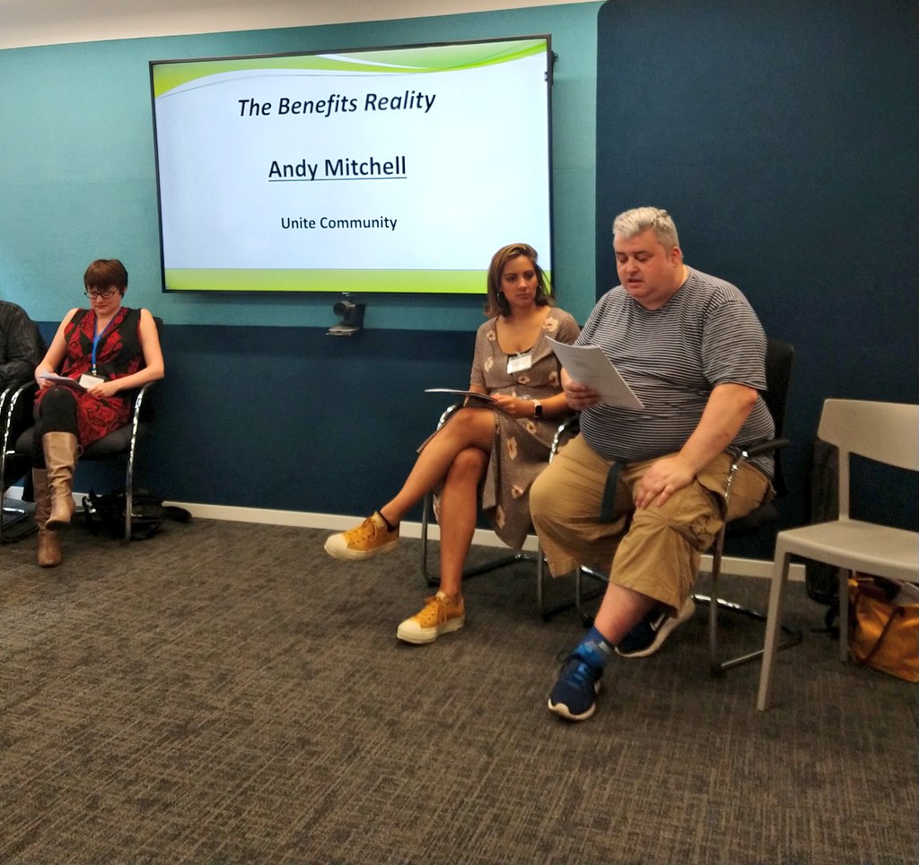 InclusionLondon's tweet image. The launch of the #CommissionOnSocialSecurity was privileged to hear Andy Mitchell&apos;s harrowing story of the reality of benefits and sanctions.