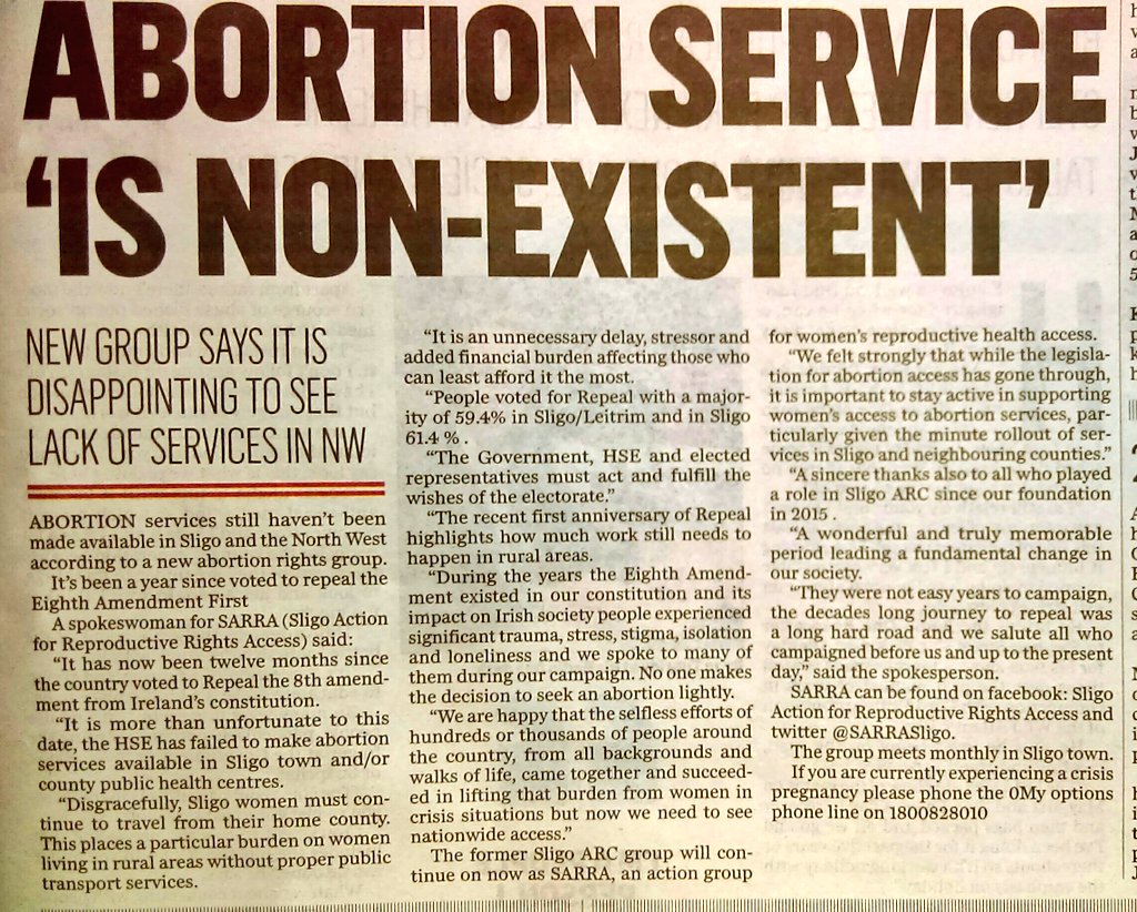 S.A.R.R.A (@sarrasligo) on Twitter photo 