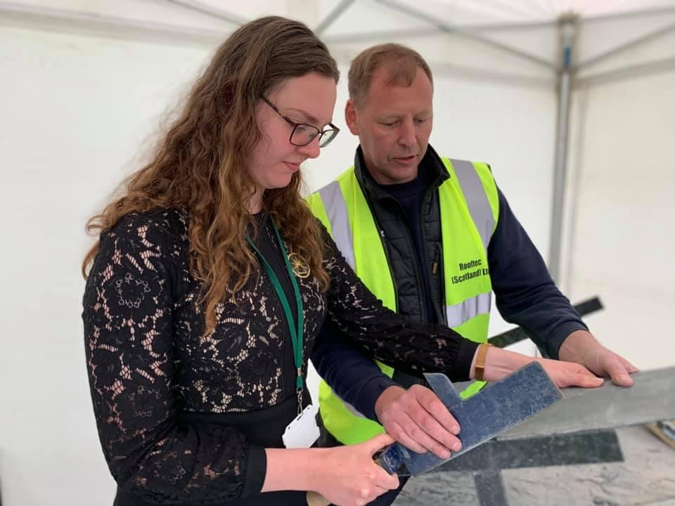 Bill Kidd SNP (@billkiddsnp) on Twitter photo My PA Jenny & I had a great time <a href="/ScotParl/">Scottish Parliament</a> learning about Scottish stone and how to cut slate in the traditional method! Many thanks to The #Scottishstonegroup , <a href="/TradstocksW/">Tradstocks Westwood</a> , <a href="/huttonstone/">Hutton Stone Co. Ltd</a> , and <a href="/DenfindStone/">Denfindstone</a> for preserving Scotland’s building traditions and skills-base. My PA Jenny & I had a great time <a href="/ScotParl/">Scottish Parliament</a> learning about Scottish stone and how to cut slate in the traditional method! Many thanks to The #Scottishstonegroup , <a href="/TradstocksW/">Tradstocks Westwood</a> , <a href="/huttonstone/">Hutton Stone Co. Ltd</a> , and <a href="/DenfindStone/">Denfindstone</a> for preserving Scotland’s building traditions and skills-base.