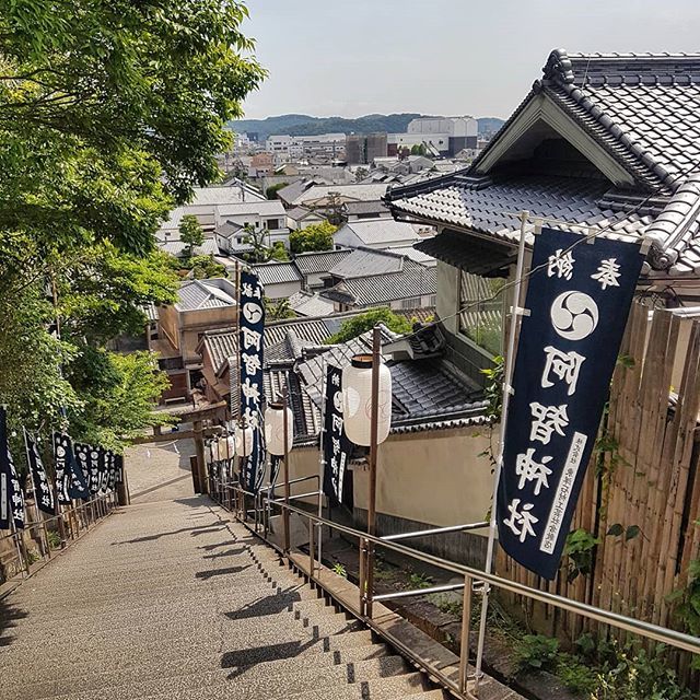 Le quartier historique de la ville de Kurashiki, vu d'en haut ! bit.ly/2HGsAn4