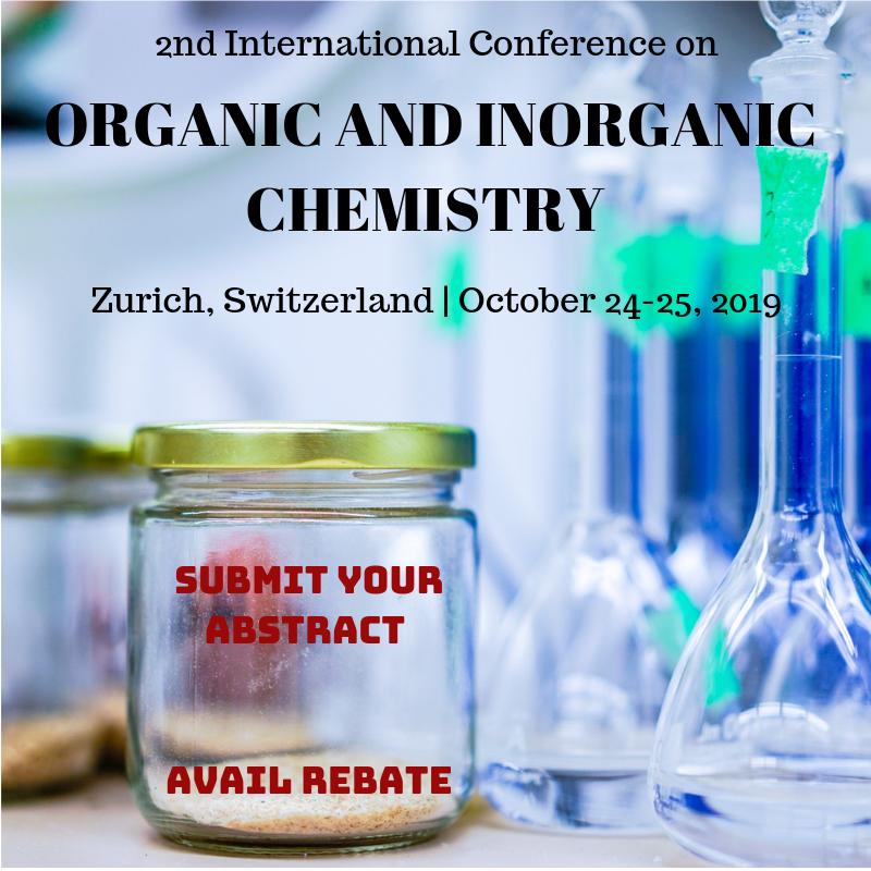 2019Organic's tweet photo. https://t.co/bSWewDqGDO
From the Success of Organic Chemistry Congress 2019 Feb, Allied @ConfAllied Conducts another conference i.e. "2nd International Conference on Organic and Inorganic Chemistry" which is going to be held during #October 24-25, 2019 at #Zurich, Switzerland. https://t.co/RrND57PbYf