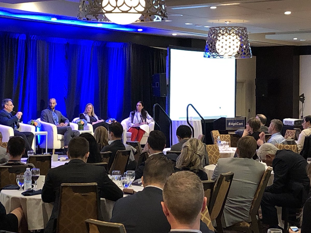 GreenwinTALKS's tweet photo. How can you maximize value through #propertymanagement? 

Our Director of Marketing Lucy Gouveia sat down with fellow industry experts from @Yardi, @Caprent &amp; Skyecord at @AptConCA to find out! 

#AptCon https://t.co/GefnbLl3Wr