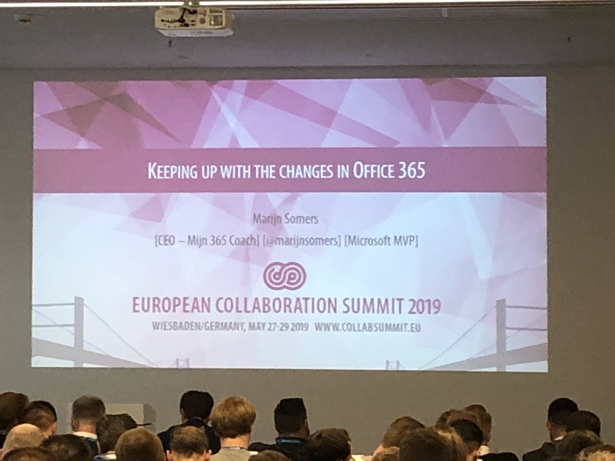 Changes in Office 365 - Let‘s keep up with them - <a href="/marijnsomers/">Marijn Somers</a> #collabsummit #solvion #digitaleoptimisten #starwars