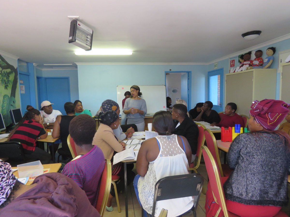 Early Childhood Education is the most important phase of a child’s development. Our ECD team in Philippi met with Principals and teaching assistants from the centres that we work with, to share on how to improve the quality of early care and education.

#ECD #learning #Community