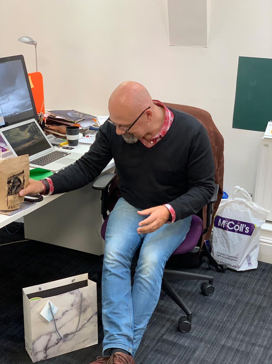 AfterDigitalUK's tweet photo. Today we celebrate (our Head of Consulting) Steve's belated birthday!  🎉🎂🎈Many happy returns from Team AD #digitalagency #birthdaywishes https://t.co/MfI71MZxrX