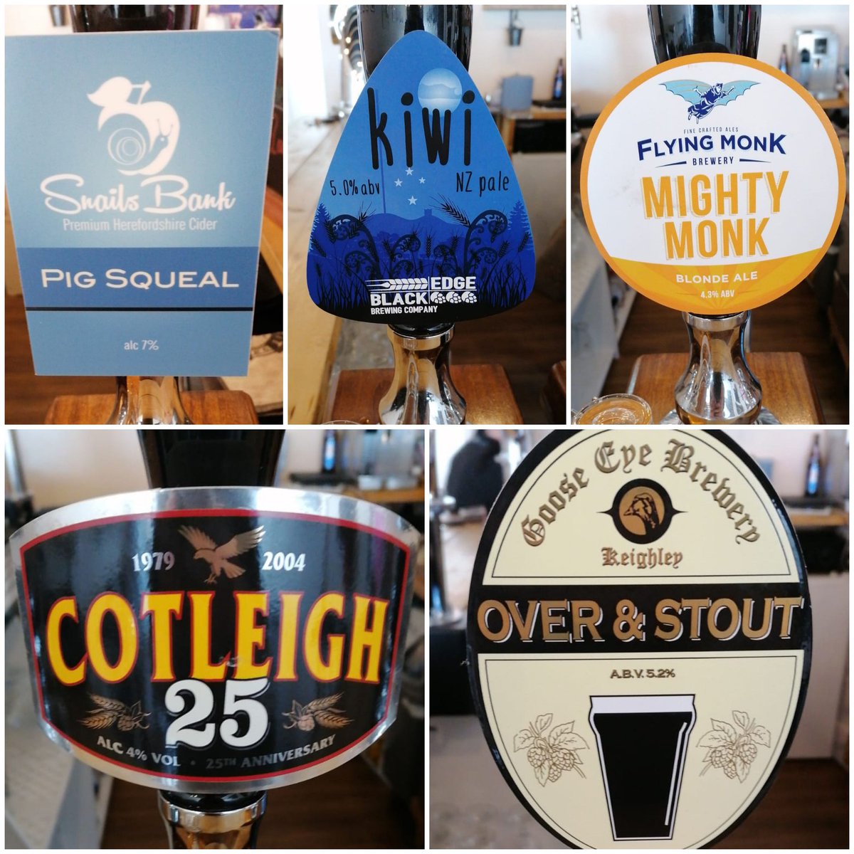 Beer Box (@bbbeerbox) on Twitter photo Cask line up today from...
<a href="/Snailsbankcider/">Snailsbank Cider</a>
<a href="/Blackedgebeers/">Blackedge Brewing Co Ltd</a>
<a href="/COTLEIGH/">COTLEIGH BREWERY</a>
<a href="/GooseEyeBrewery/">Goose Eye Brewery</a>
#FlyingMonkBrewery
<a href="/abeerinpreston/">A Beer In Preston</a>
<a href="/CAMRA_CentLancs/">CAMRA Central Lancs</a> Cask line up today from...
<a href="/Snailsbankcider/">Snailsbank Cider</a>
<a href="/Blackedgebeers/">Blackedge Brewing Co Ltd</a>
<a href="/COTLEIGH/">COTLEIGH BREWERY</a>
<a href="/GooseEyeBrewery/">Goose Eye Brewery</a>
#FlyingMonkBrewery
<a href="/abeerinpreston/">A Beer In Preston</a>
<a href="/CAMRA_CentLancs/">CAMRA Central Lancs</a>