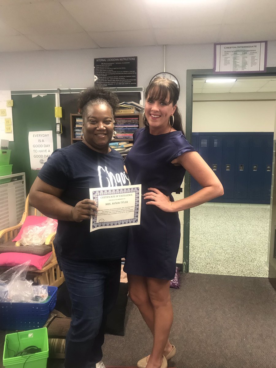 Best General Education  Teacher!!! Mrs Tyler of <a href="/cia_rocks/">Creston Intermediate</a> #the2019Kellys