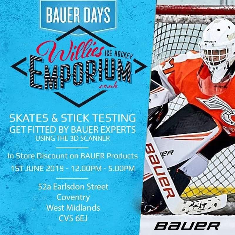 Willies_IHE's tweet image. (2/2)

We'll be running a little target shooting competition, allowing people to test their accuracy with sticks from the @BauerHockeyUK range as well as being able to test out skates on our synthetic!