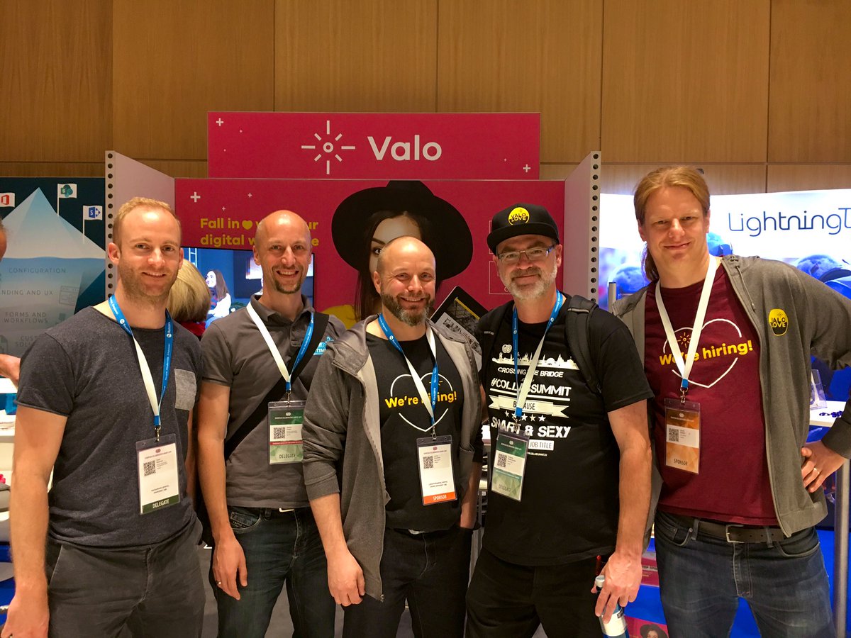 Look who we found! More #ValoFriends passing by 😌Our partner <a href="/solvion/">Solvion</a> &amp; #ValoCustomer <a href="/KNAPP_AG_de/">KNAPP</a>. Great to see you!👋 #ValoLove #collaboration #collabsummit