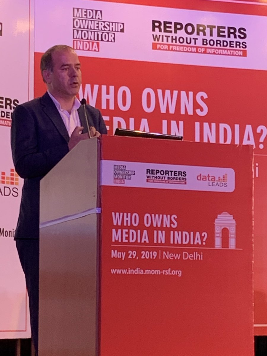 PankajPachauri's tweet image. “Important stories are getting drowned out”- @SyedNazakat of @data_LEADS at #MediaOwnershipMonitor website launch india.mom-rsf.org