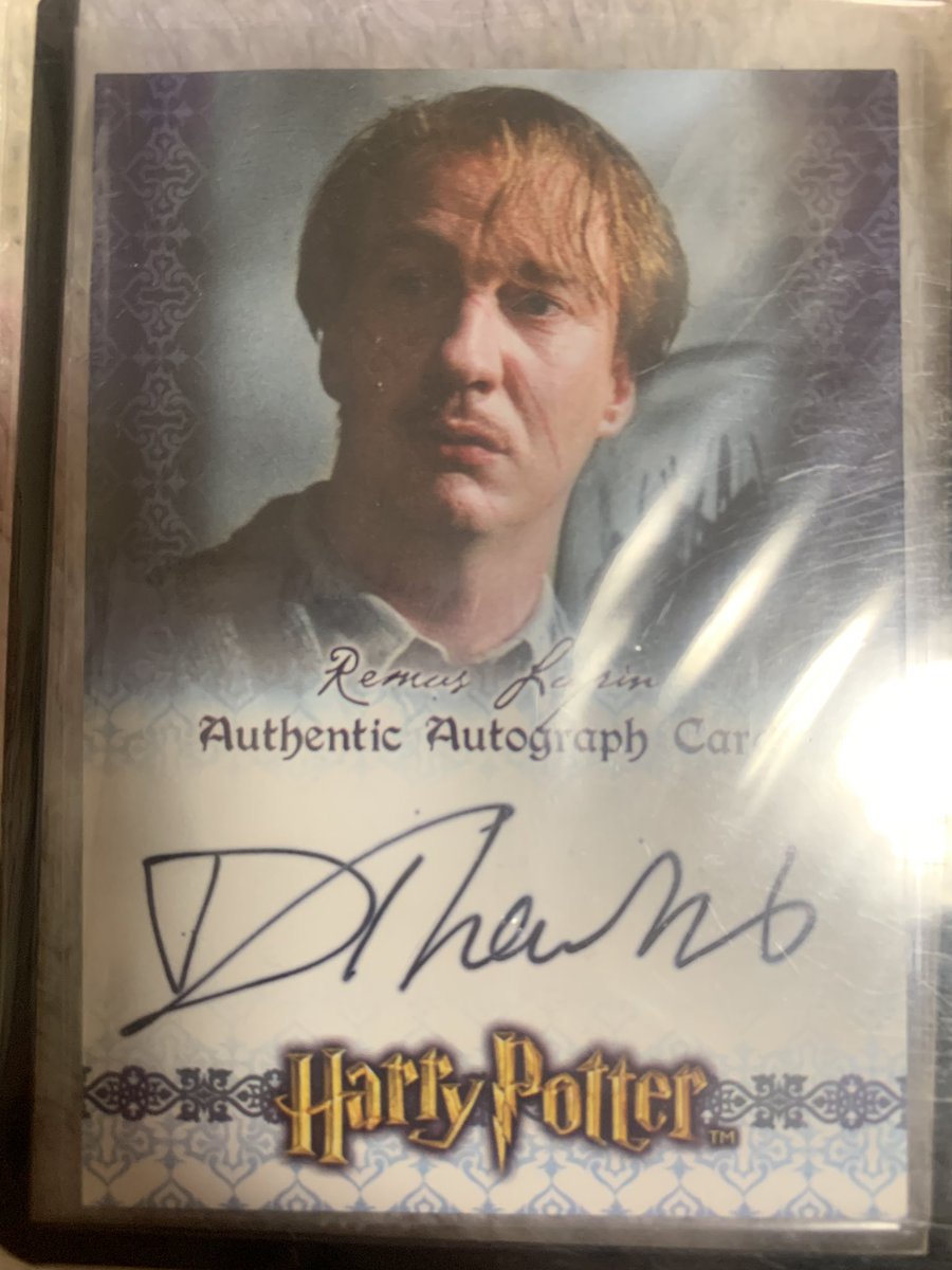 ハリーポッター ヒーローズアンドヴィランズ サインカード リーマス