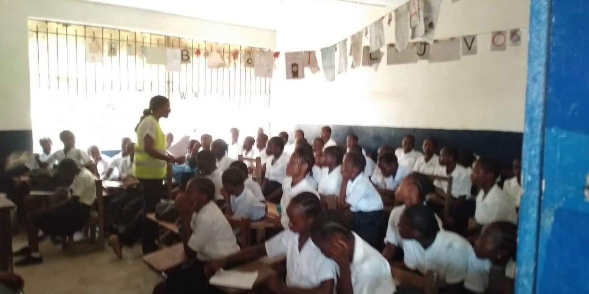 #MenstrualHygieneDay2019 in pictures 
FIWG visited 4 schools in Montserrado and reached out to over 200 students.....
Many thanks to our team and partners for creating awareness and making a difference in the lives of adolescent girls and young women
 #ItsTimeForAction