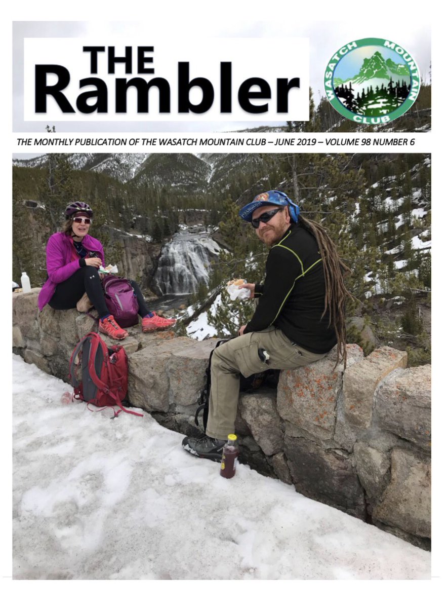 WasatchMtClub's tweet photo. Check out The Rambler, June 2019 edition. https://t.co/Jh2tZOFUJ5 https://t.co/AnCaFj051w