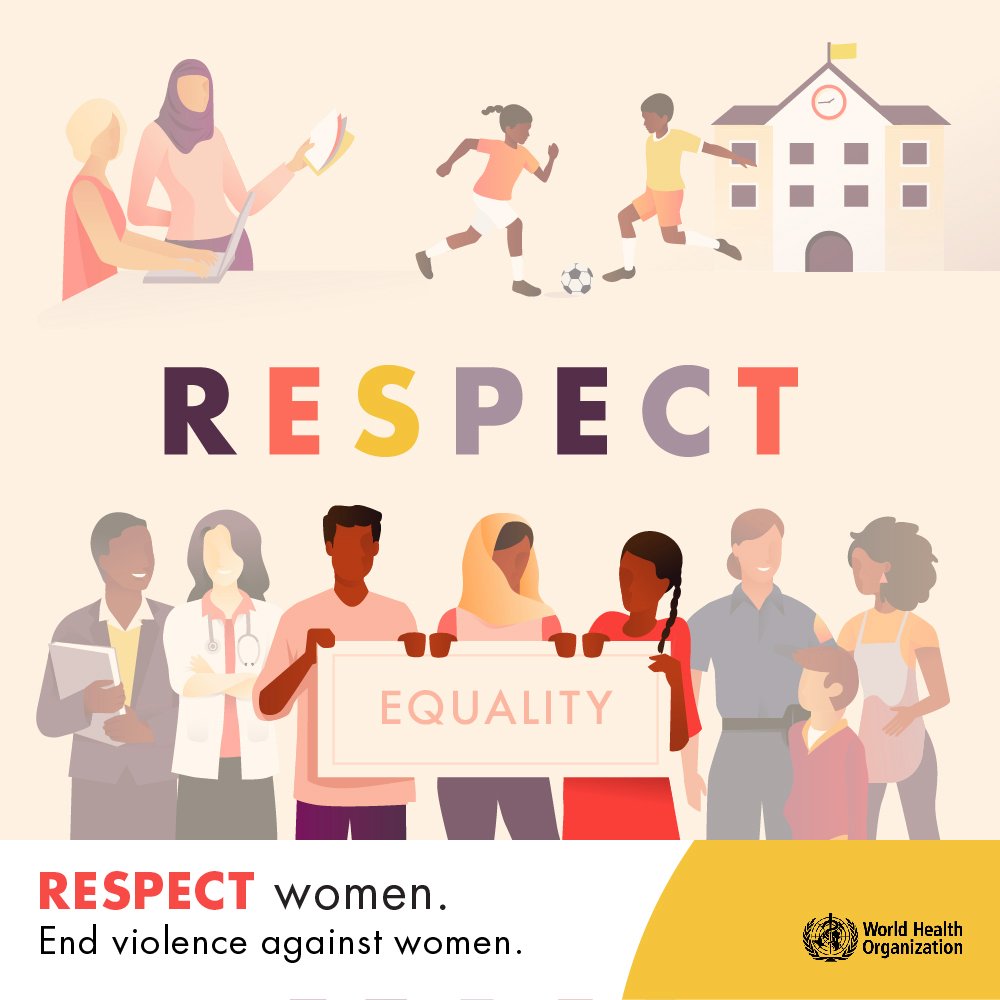 DrVeronicaMagar's tweet photo. Now, more than ever, we know what works to prevent violence against women. These are 7 strategies that work: https://t.co/BnKk5w8a2Y
#RESPECT2endVAW @WHO @UN_Women @hrpresearch @WhatWorksVAWG #EndVAW #HealthForAll https://t.co/bFSIZ49LcC