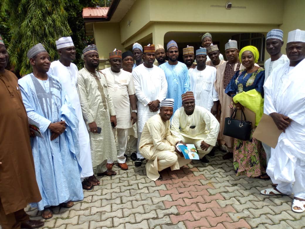 MhudKd's tweet photo. The Hon. Speaker, KSHA @abumuhibba with some of the newly elected Hon. Members of the state assembly, The Assembly is now proud to have a woman in its midst as a Hon. Member for equal contribution to make laws that will better the lives of good citizens.
#NextLevelKaduna https://t.co/NflQb9IcX6