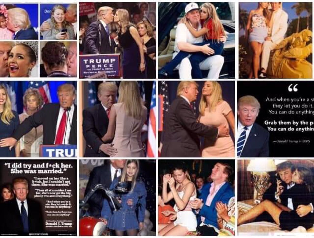 4EverCynCity's tweet photo. @DeepStateShu Trump doesn't want him around, because Trump wants all the young girls for himself.
#PedophileTrump #IncestuousTrump https://t.co/fAnbt2aRb8