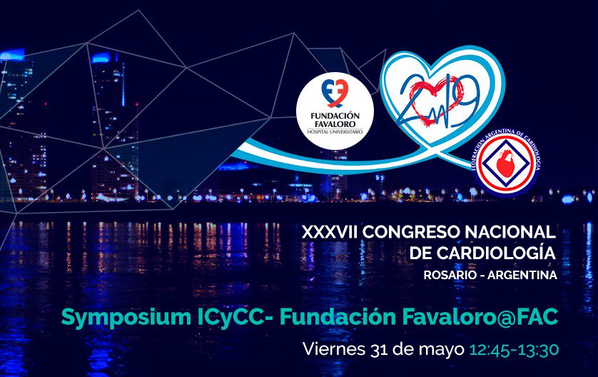FundFavaloro's tweet photo. 🗓️ Te invitamos a participar del Simposio que el próximo viernes realizará el Instituto de Cardiología y Cirugía Cardiovascular de #FundaciónFavaloro, en el XXXVII Congreso de la @ComunidadFAC.
Conocé el programa en https://t.co/Qcs5x2YRyM https://t.co/CQ1xq2zmwU