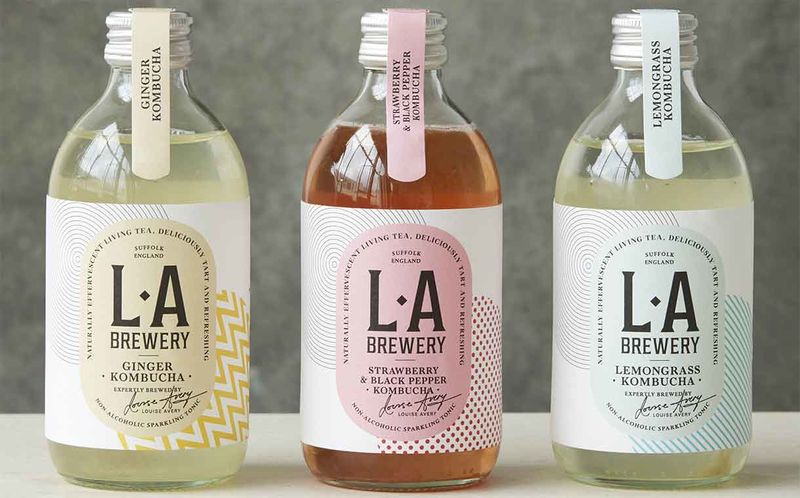 Apothecary-Style Kombucha Packaging trendhunter.com/trends/la-brew… #Lifestyle