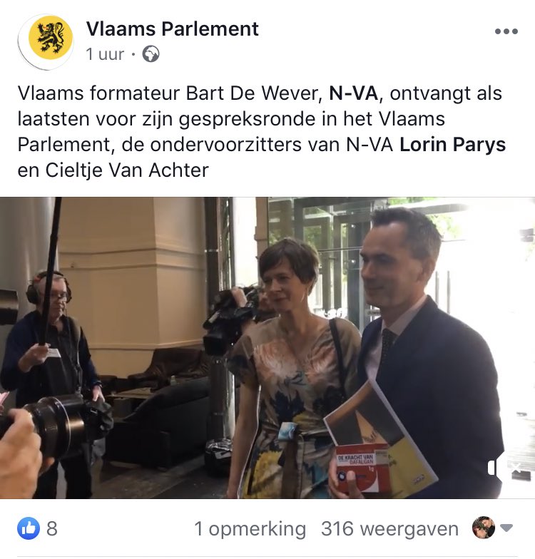 BennieNC's tweet photo. Want als voorzitter ken je je eigen programma niet nee.... 🤦🏼♀️ #loemp #formatie #onnozel #bdw https://t.co/pIqGkjnpOR