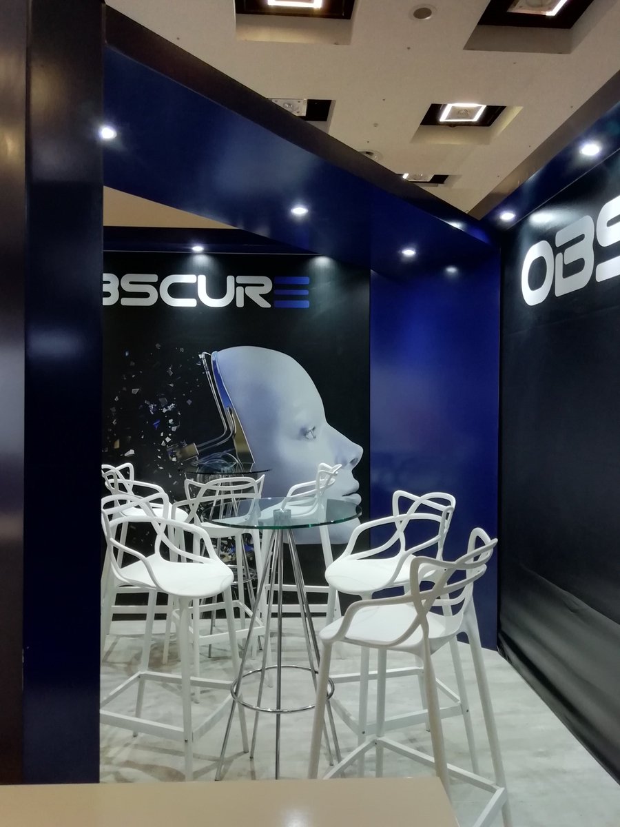 ExhibitionsSA's tweet photo. Some of the beautiful Exhibitions created by the amazing team at The Exhibitionist for the ITWeb Security Summit 2019.
#TheExhibitionist #DedicatedToDesign #ExhibitionDesign #ExhibitionConstruction https://t.co/SOpienrPAF