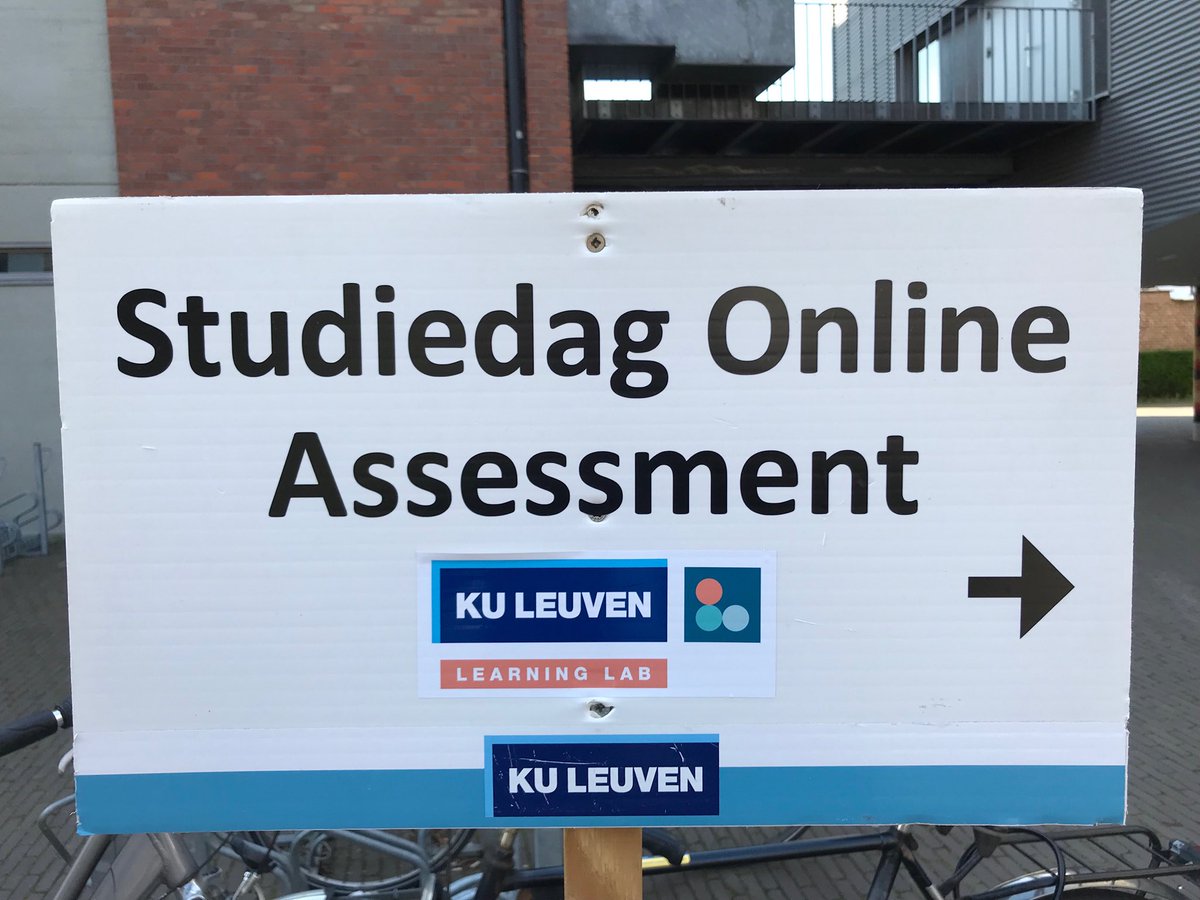 PietDesmet's tweet photo. Druk bijgewoonde studiedag rond online assessment en feedback ⁦@KU_Leuven⁩ Combinatie van inspirerende inzichten en concrete casussen. Zo maken we samen ons #kuleuvenlearninglab waar! #futureorientededucation #goingdigital ⁦@LucSels⁩ ⁦@TBaelmans⁩ ⁦ https://t.co/ZvMuwsKAz8