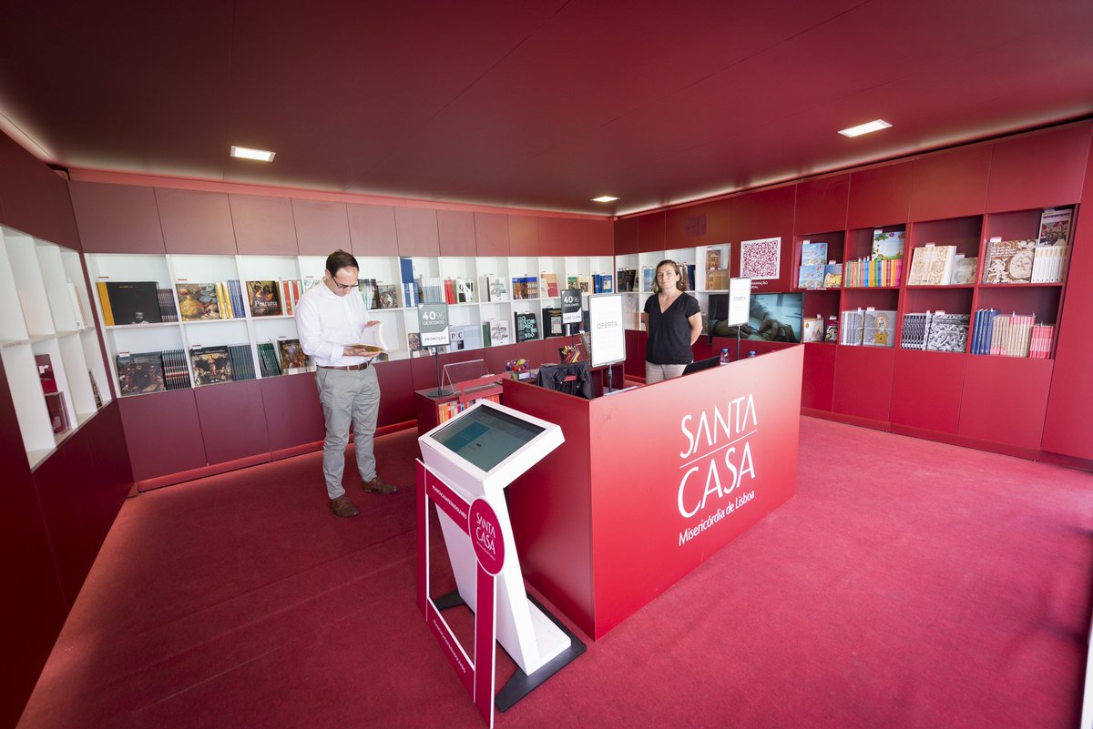 SantaCasaLisboa's tweet image. 📚 Já estamos na @FLivroLisboa à vossa espera.
📅até 16.Junho 
📍Parque Eduardo VII 
📋Programação bit.ly/2M5HWWE  
#Cultura #SCML #FeiraDoLivro