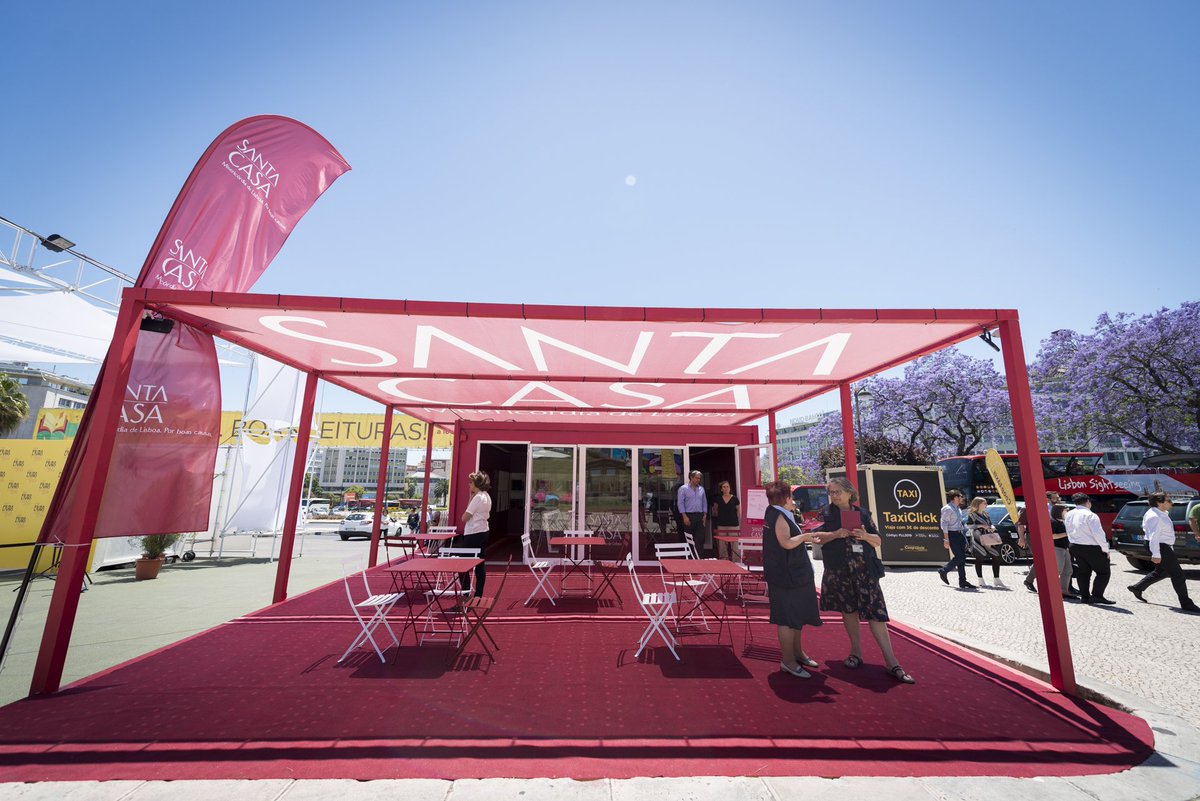 SantaCasaLisboa's tweet image. 📚 Já estamos na @FLivroLisboa à vossa espera.
📅até 16.Junho 
📍Parque Eduardo VII 
📋Programação bit.ly/2M5HWWE  
#Cultura #SCML #FeiraDoLivro