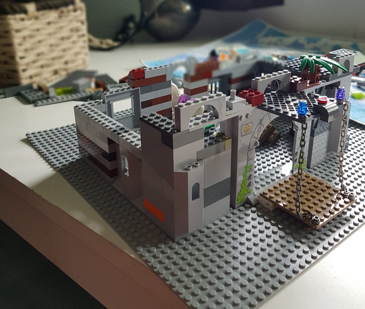 slorfin's tweet photo. When Grandma and little man are building #castle #Grandmatime #LEGO #BuildThatWall #BuildingChampions #Building who else has been building today? https://t.co/PlTwAoSgSR