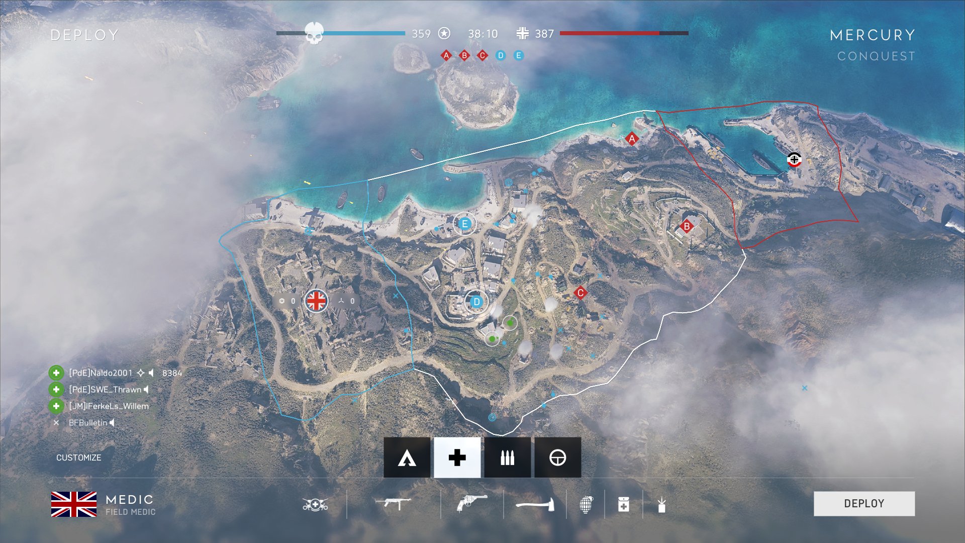 Battlefield 4 Conquest Maps