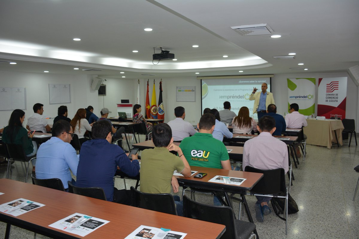 cccucuta's tweet photo. Dimos inicio al Taller de Posicionamiento de Resultados del Programa Empréndelo que se ejecuta en Cúcuta con el apoyo de @el_BID - FOMIN, @Confecamaras y nuestra entidad. La intención de la jornada es identificar y documentar mejores prácticas del programa en la región. https://t.co/SUIKPS7fuh