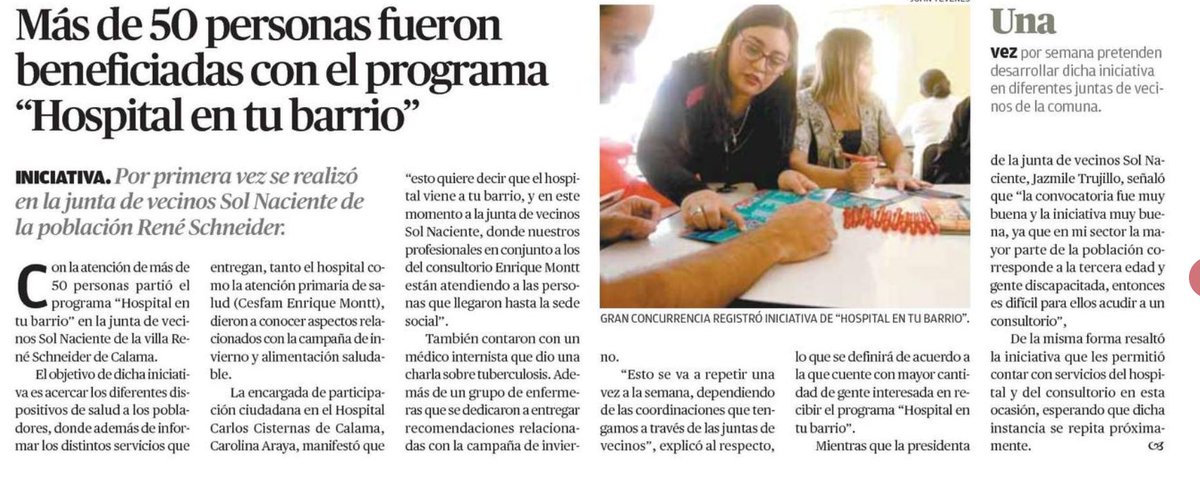 Hospital Calama tweet media