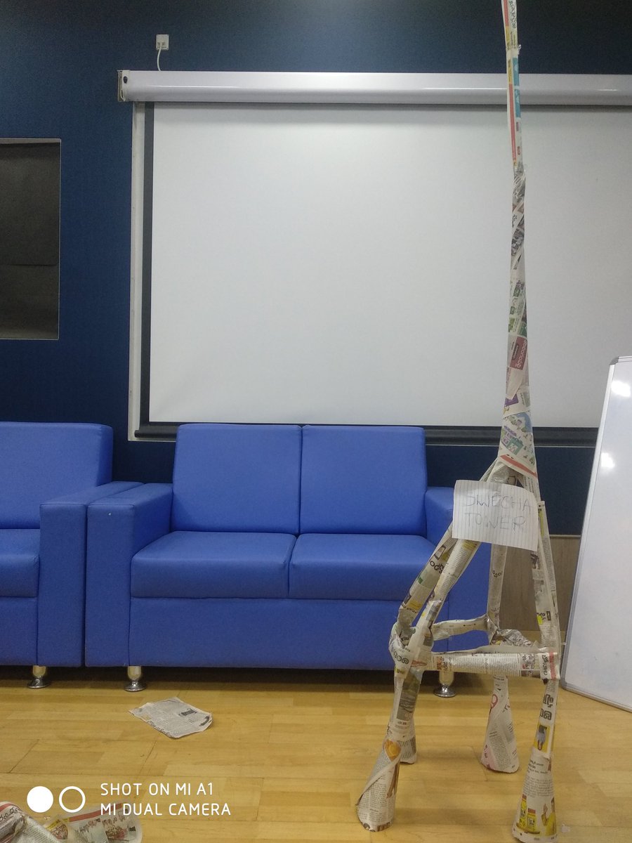 SahithiAilneni's tweet photo. Team building activity in swecha internship #swechasummerinternship2k19
Hope to have a safe and secure telecom operator #swechafsmi https://t.co/KXAdZEyysB