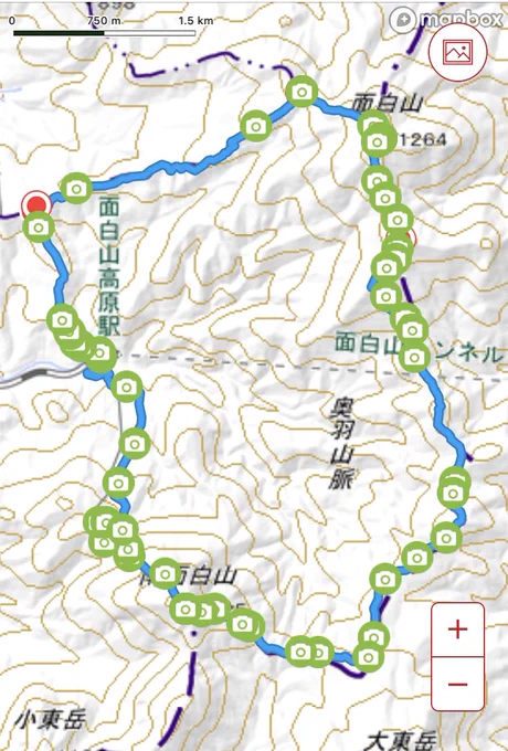面白山周回とな?魅力的じゃねぇか… 