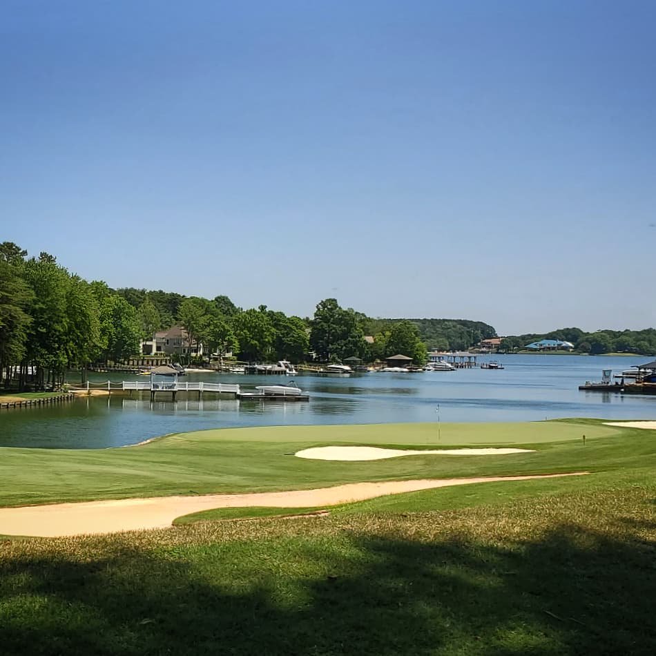 AnotherRangeRat's tweet image. Do not play The Peninsula Club if you afraid of water :) one of the best courses we play on the @golfweekamtour here in #charlotte #golf