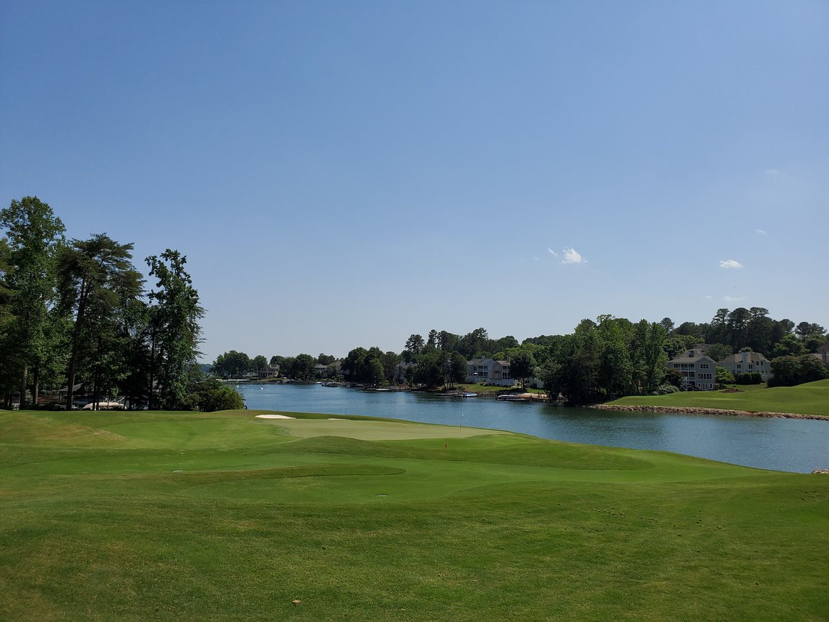 AnotherRangeRat's tweet image. Do not play The Peninsula Club if you afraid of water :) one of the best courses we play on the @golfweekamtour here in #charlotte #golf