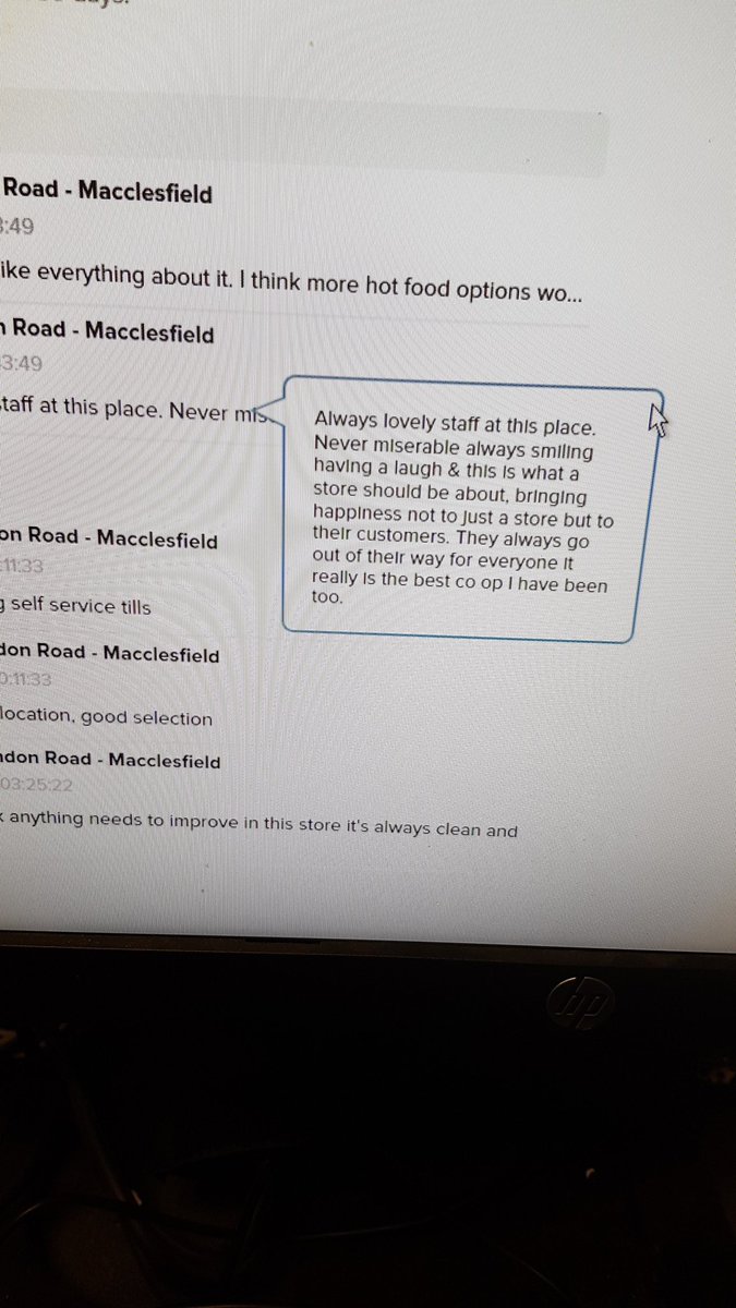ChrisSalt13's tweet photo. #ItsWhatWeDo  great feedback for team London road. Keep on smiling https://t.co/TQliJWEtHv