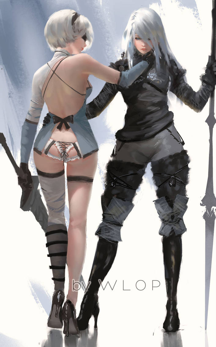 廣田恵介 Ar Twitter Nier Dlc Outfit T Co Ryql5fi1fh Wlop氏のイラストレーション