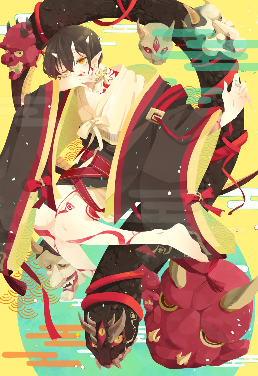Fuzi 附子on Twitter 怨面琉璃 妖怪 漫画 少年 Onmyoji 陰陽師onmyoji 陰陽師 和風 般若https T Co V94t4lvmzj
