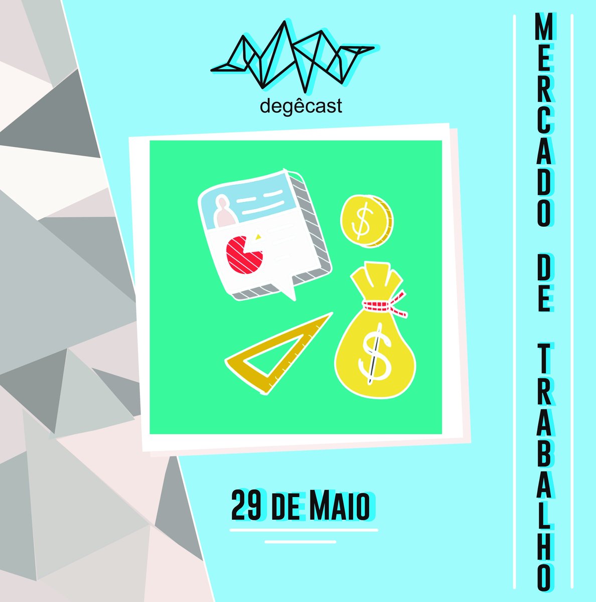 degecast's tweet photo. Saiba como se preparar e conquistar boas propostas de emprego e clientes no
cruel mercado de trabalho de Design Gráfico! Confira: https://t.co/i65oVHRXiB https://t.co/yMk1ksllGK