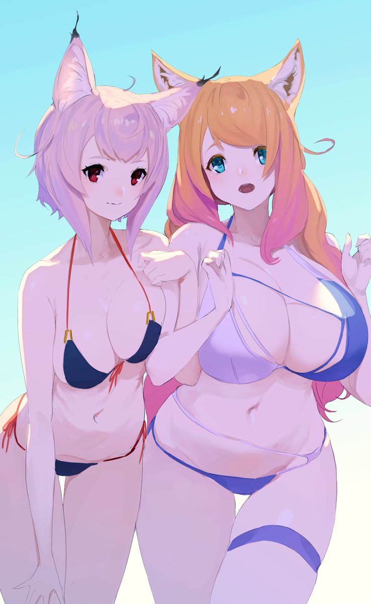 「#気温が高いので気が早いが水着絵が見たい
前描いたやつ 」|sonechのイラスト