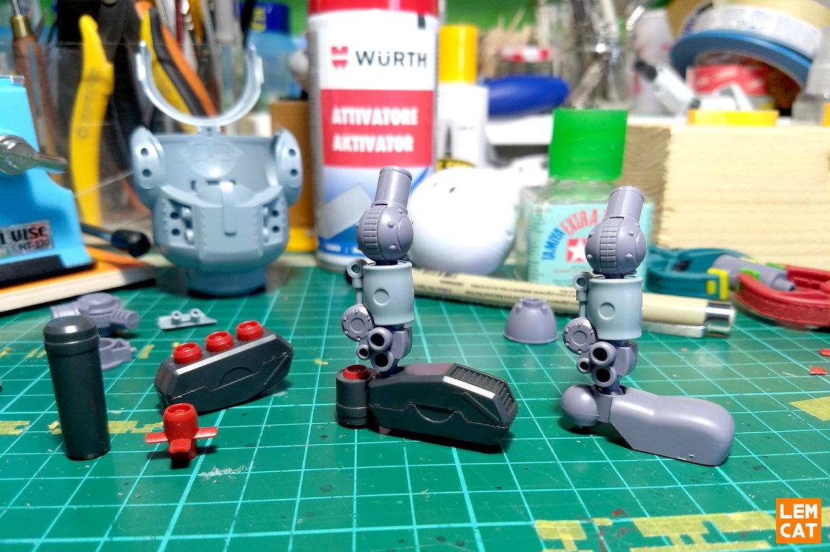 lemcat's tweet photo. W.I.P. of SPUTNIK 57 🛰️ 🤖
https://t.co/9ysXjDn6Kz
#Haro #Haropla #MobileHaro #Bandai #Mecha #Mak #Modellismo #ModelKit #モビルハロ #WIP #Custom #GDC8 #GDMST #Gundamdipendente #Sputnik #Спутник https://t.co/eLTrGFDO6C